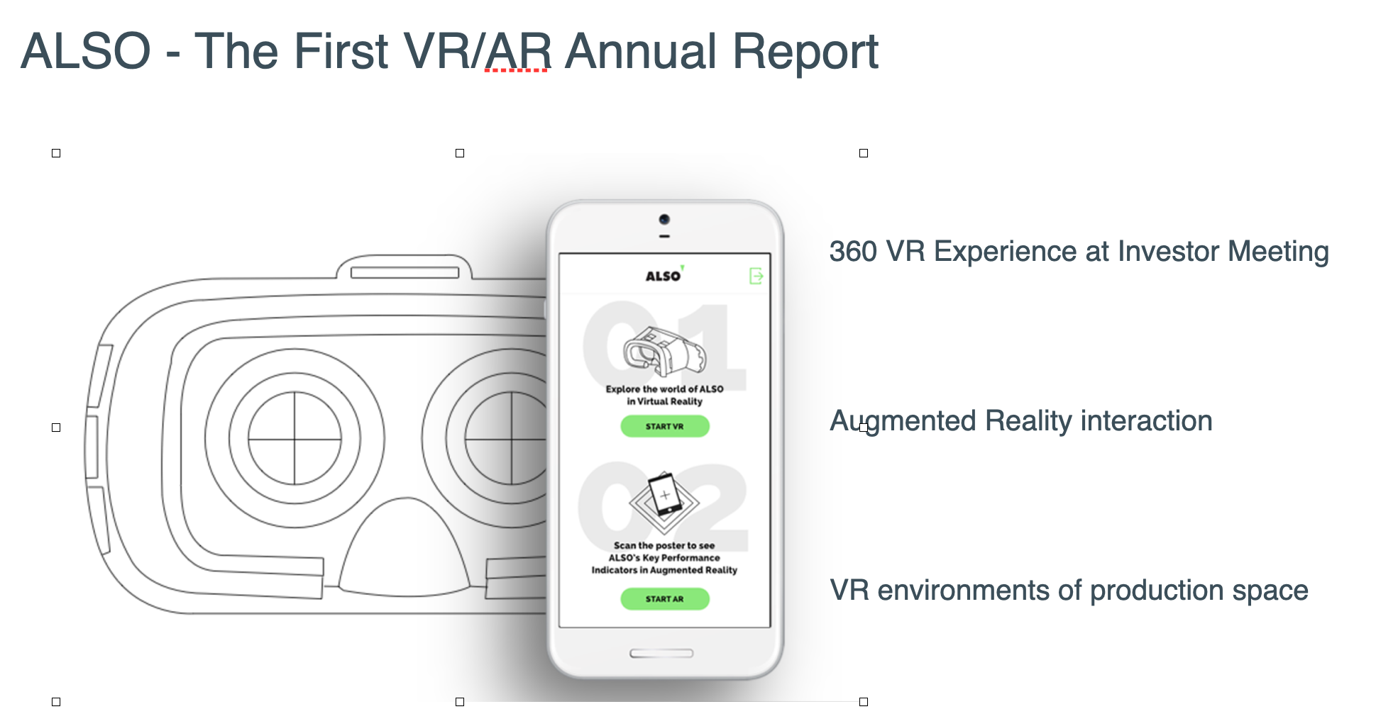 first VR/AR app for conferences